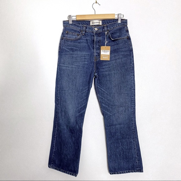 Reformation Denim - NWT Reformation Jordi Kick Flare Jean- Teton, sz29